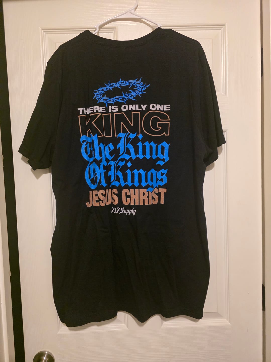 Customer photo review of King Of Kings Shirt