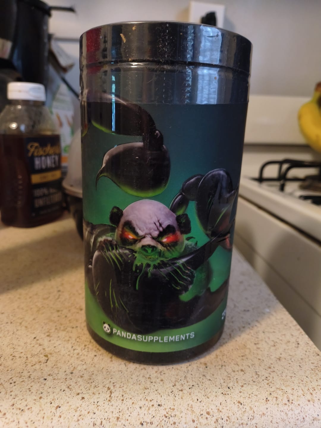 Customer photo review of PANDAMIC - Limited Edition Extreme Pre-Workout (SCORPION VENOM)