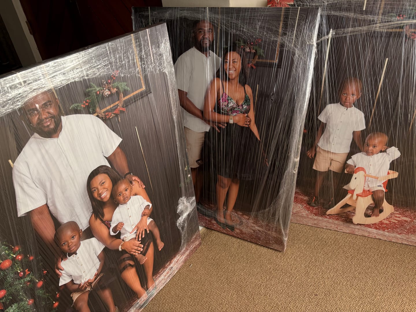 Customer photo review of 3 x A0 Super Big Canvas (80.9x102,5cm)