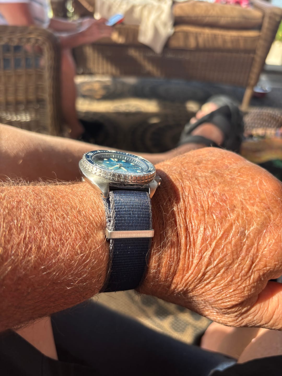 Customer photo review of AlphaShark - Navy & Gray