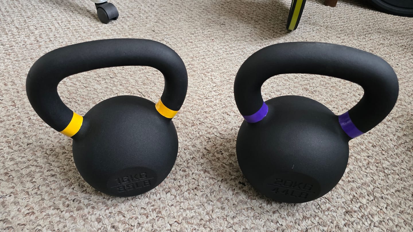 Customer photo review of Kettlebell Premium (4 a 92 kg) IRONSIDE