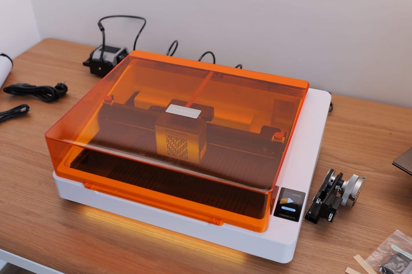 Customer photo review of TOOCAA NOVA: The Smart Laser Engraver with Class 1 Safety for Effortless Desktop Creation
