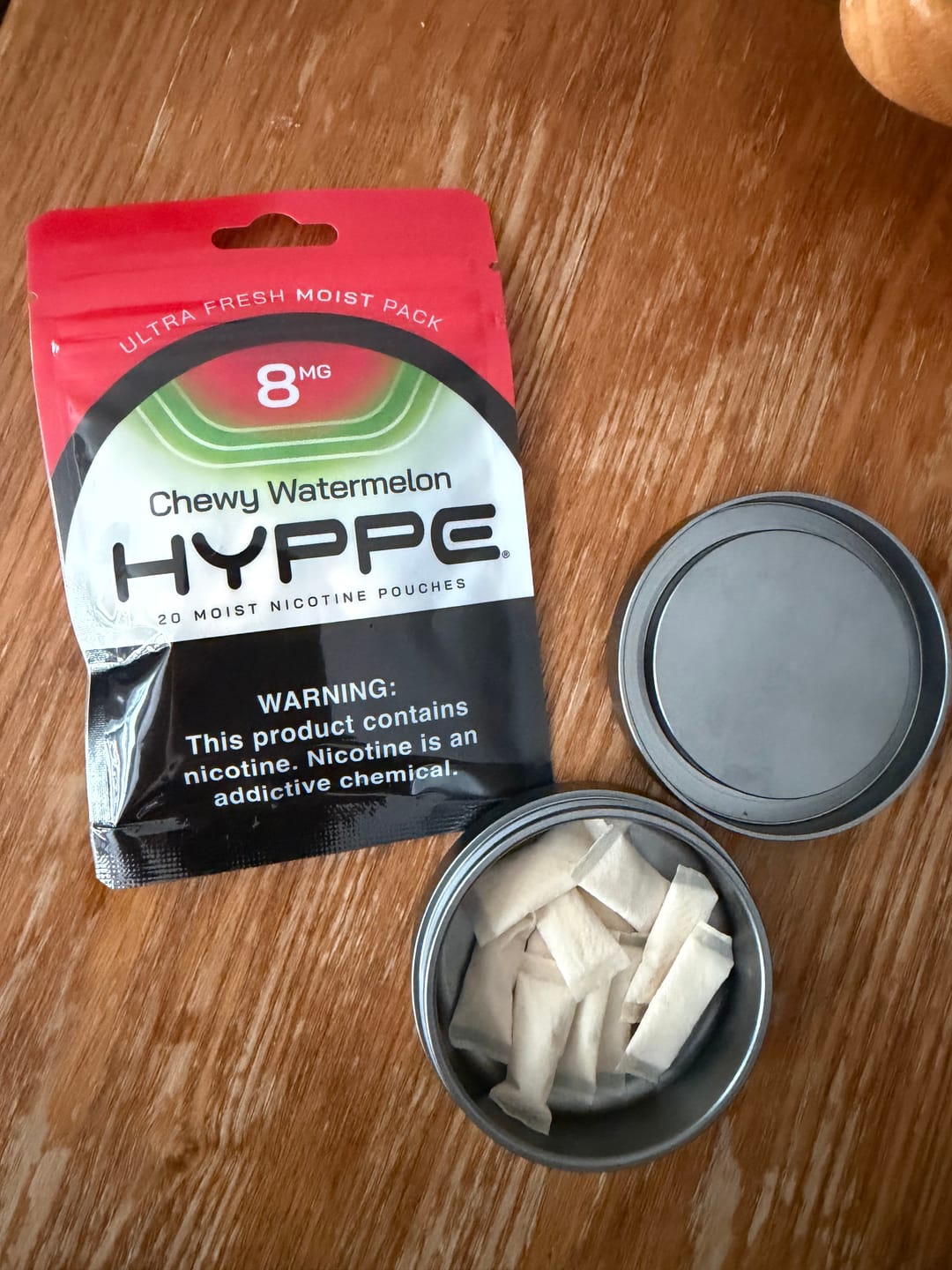 Customer photo review of HYPPE Moist Pouches