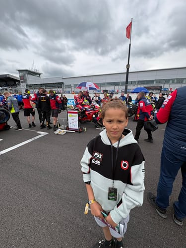Customer photo review of Bimota FS-3 British Superbikes Hoodie