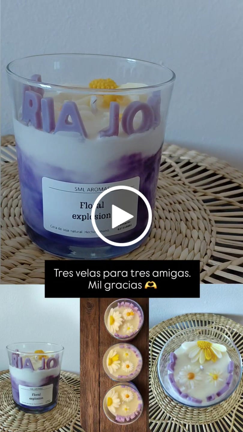 Customer video review of Fragancia FLORAL EXPLOSION