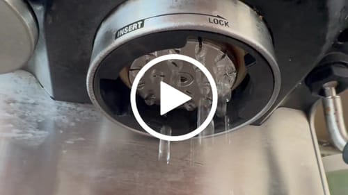 Customer video review of High Diffusion Espresso Shower Screen - Breville