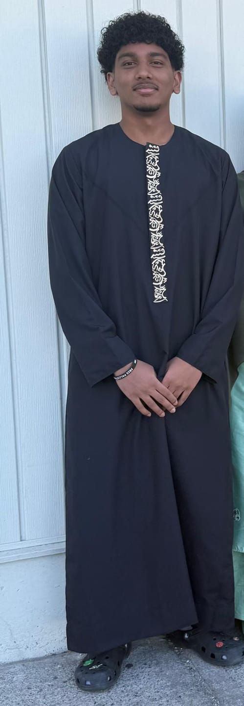Customer photo review of Emirati Thobe Embroidered - Black