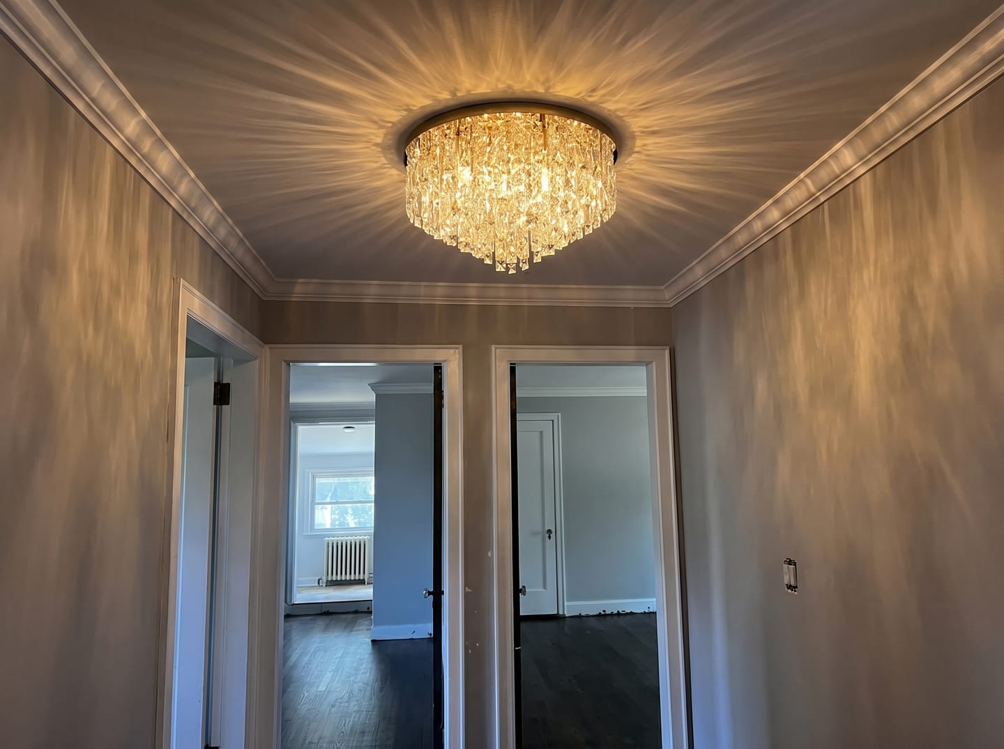 Avis client avec photo sur le lustre « Crystal Ceiling »