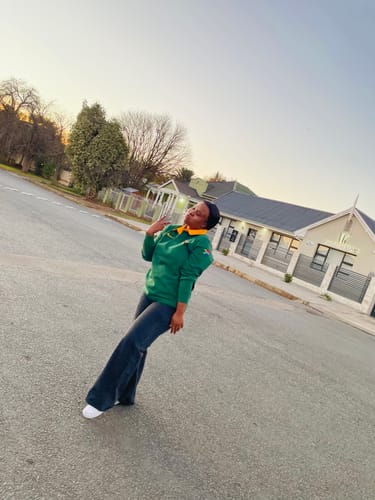 Customer photo review of Springboks Nike Home Rugby Jersey - Springbok Green