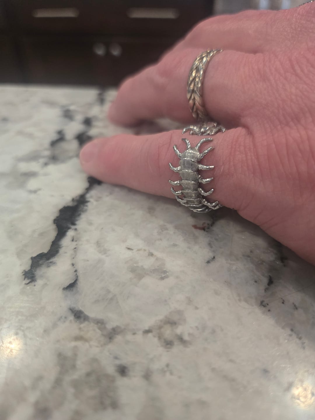 Customer photo review of CENTIPEDE RING