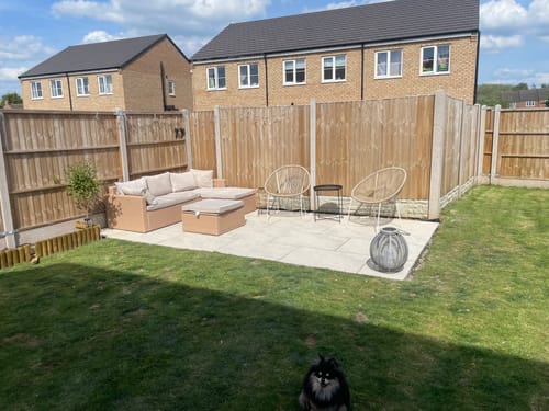 Customer photo review of Himalayan - White Porcelain Paving Tiles - 900 x 600 x 20mm