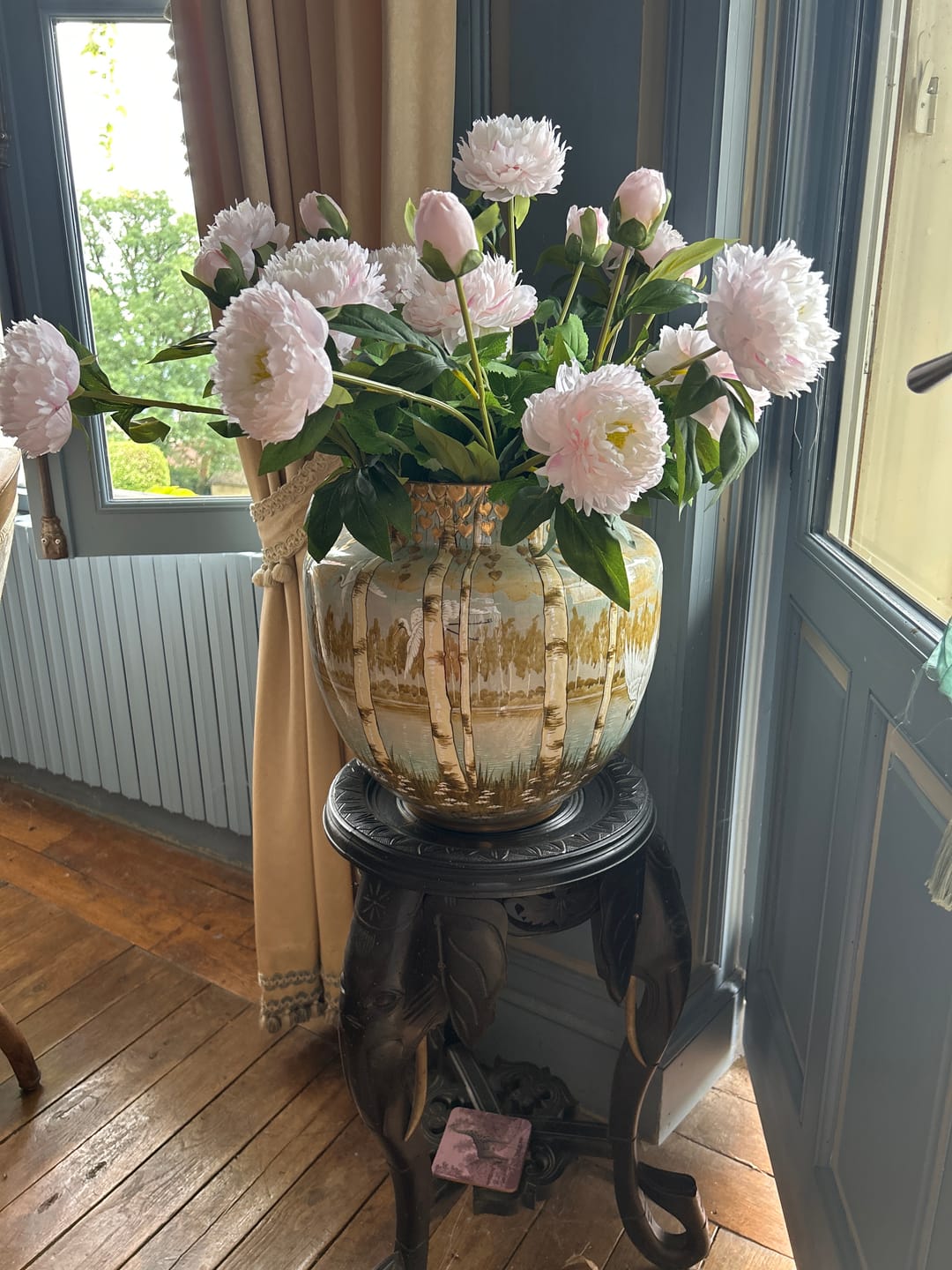 Customer photo review of Pivoines - Rose Pâle (6 tiges / 18 têtes de fleurs)