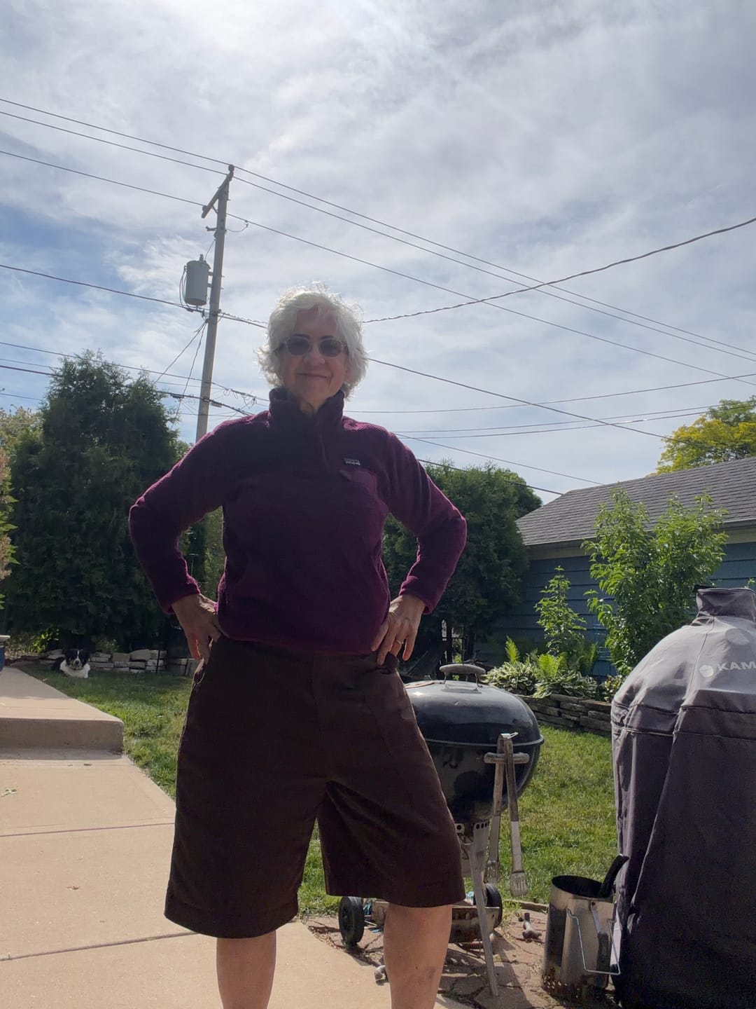 Customer photo review of Mid Rise Cargo Pants - Green