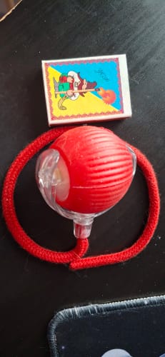 Customer photo review of Smart Interactive Rolling Ball for Small Dogs – Reduce Boredom & Anxiety