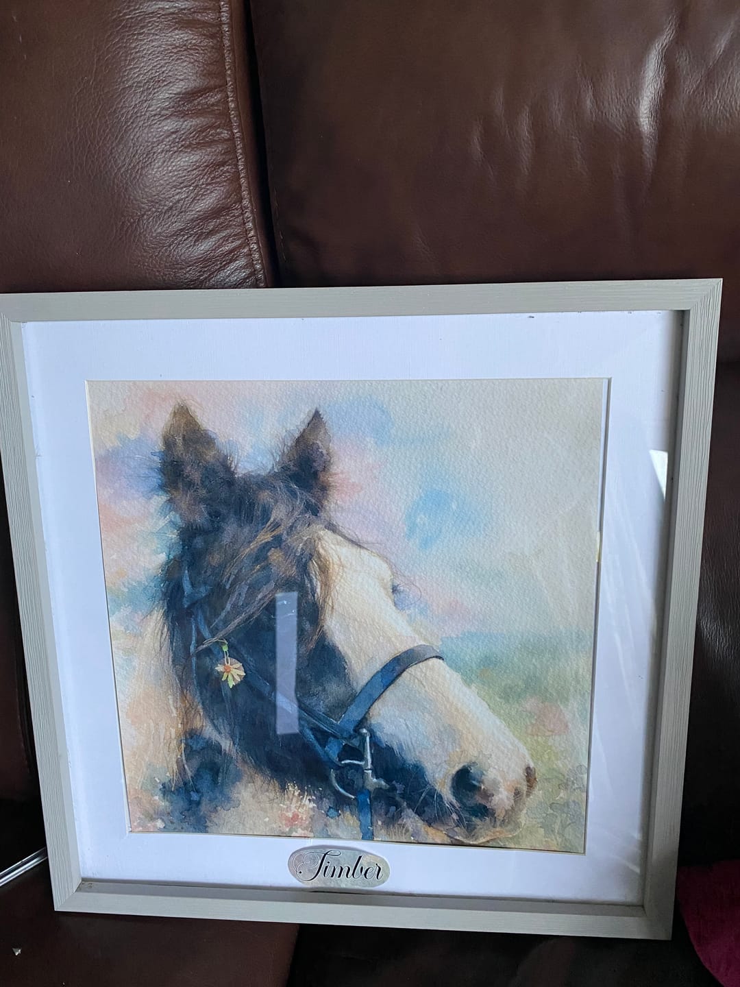 Customer photo review of Watercolour -  Personalised Poster