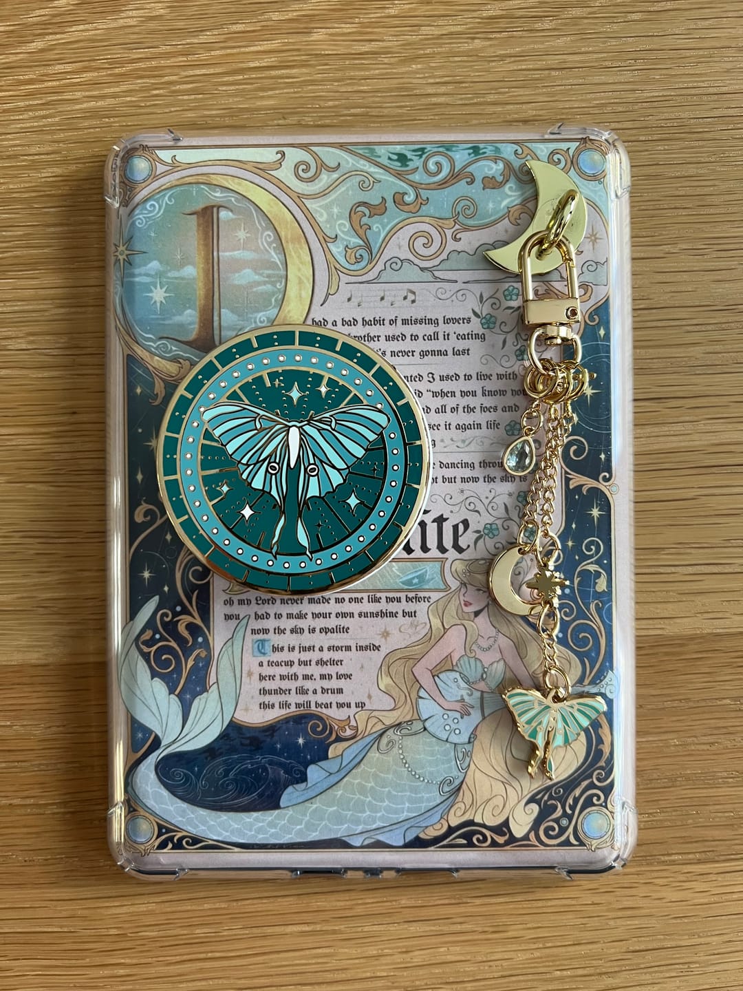 Customer photo review of Luna Moth Clingie