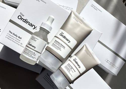 Customer photo review of The Ordinary The Daily Set Squalane Cleanser - 50 ml, Natural Moisturising Factors, 30 ml & Hyaluronic Acid 2% + B5 - 30 ml
