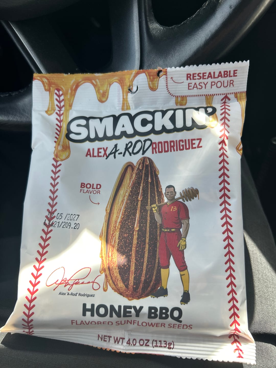 Customer photo review of A-ROD HONEY BBQ SINGLE BAG