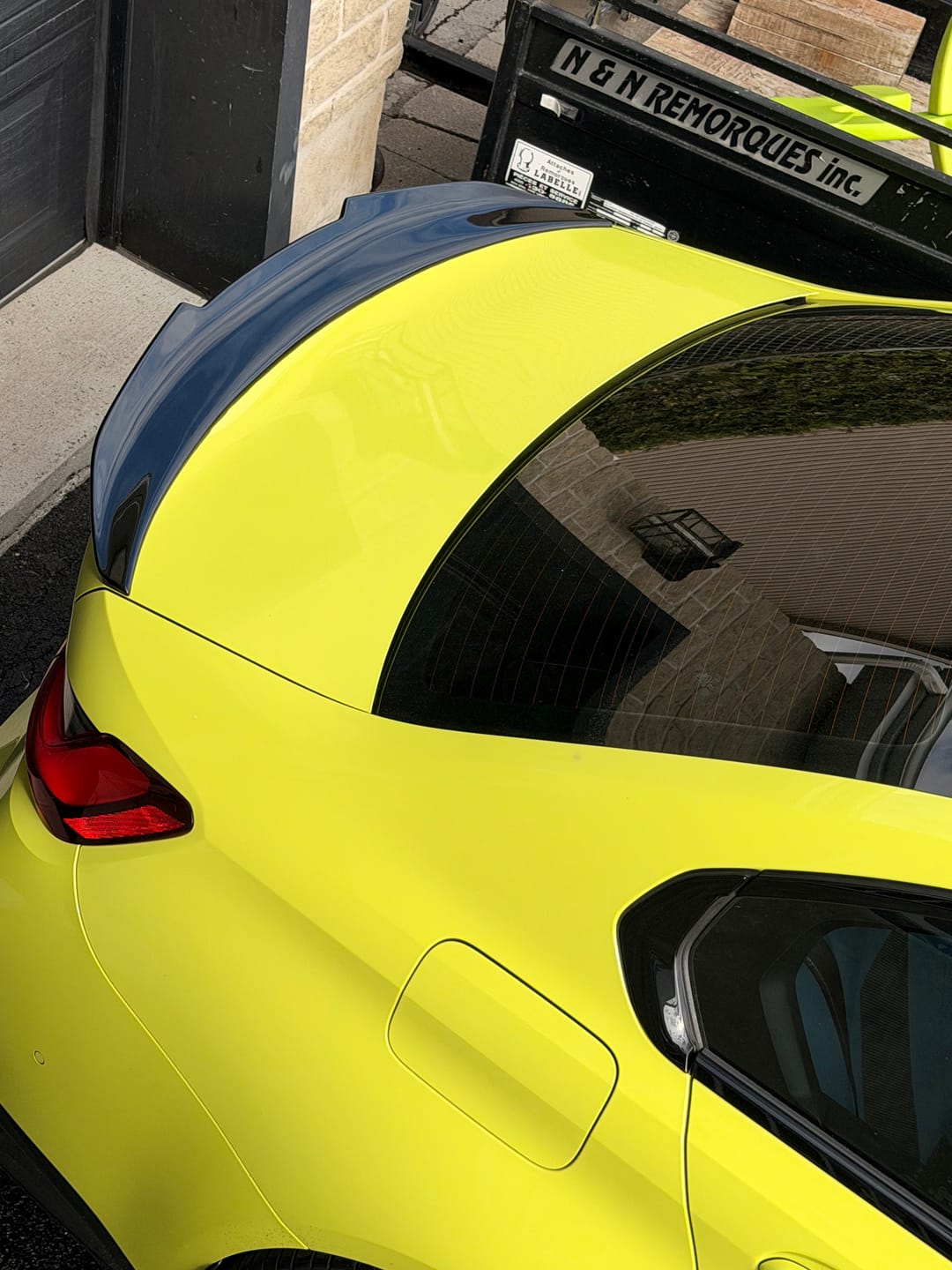 Customer photo review of PSM Style Trunk Spoiler - 2020-2025 BMW 3 Series G20 & M3 G80 Sedan