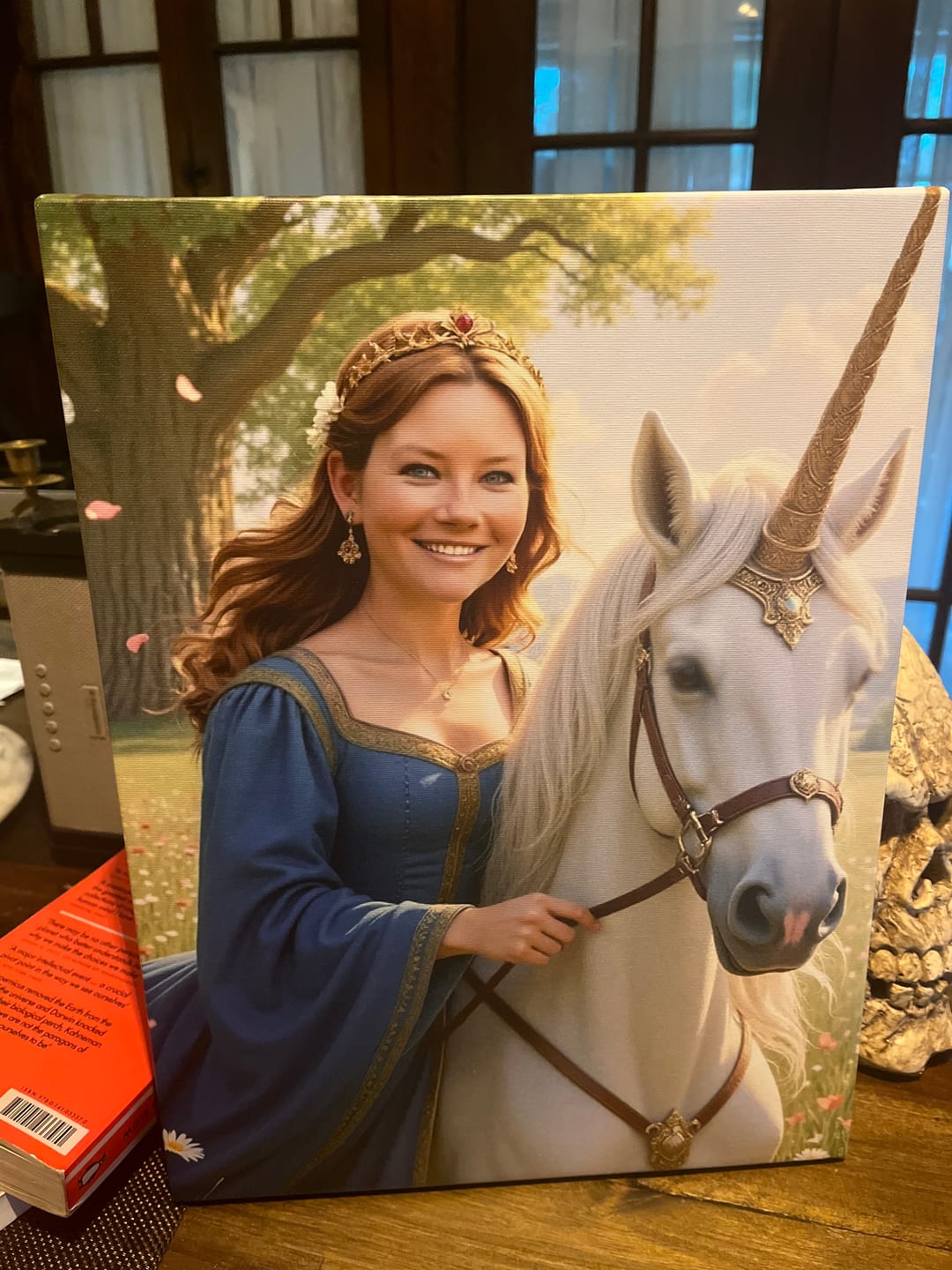 Customer photo review of The Enchanted Unicorn Queen