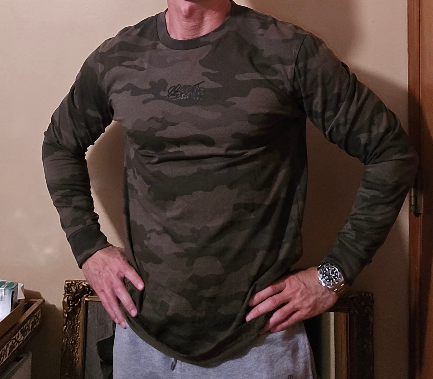Customer photo review of 80Eighty® Camo LongSleeve Shirt