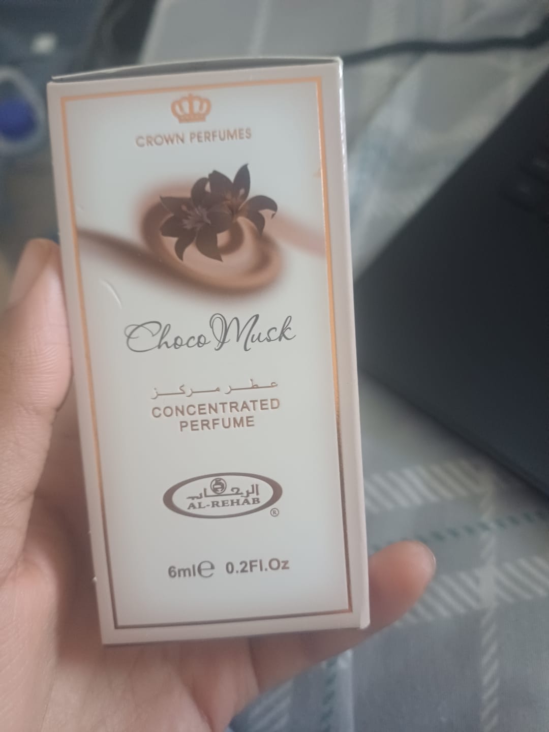 Customer photo review of Choco Musk Al-Rehab 6ml