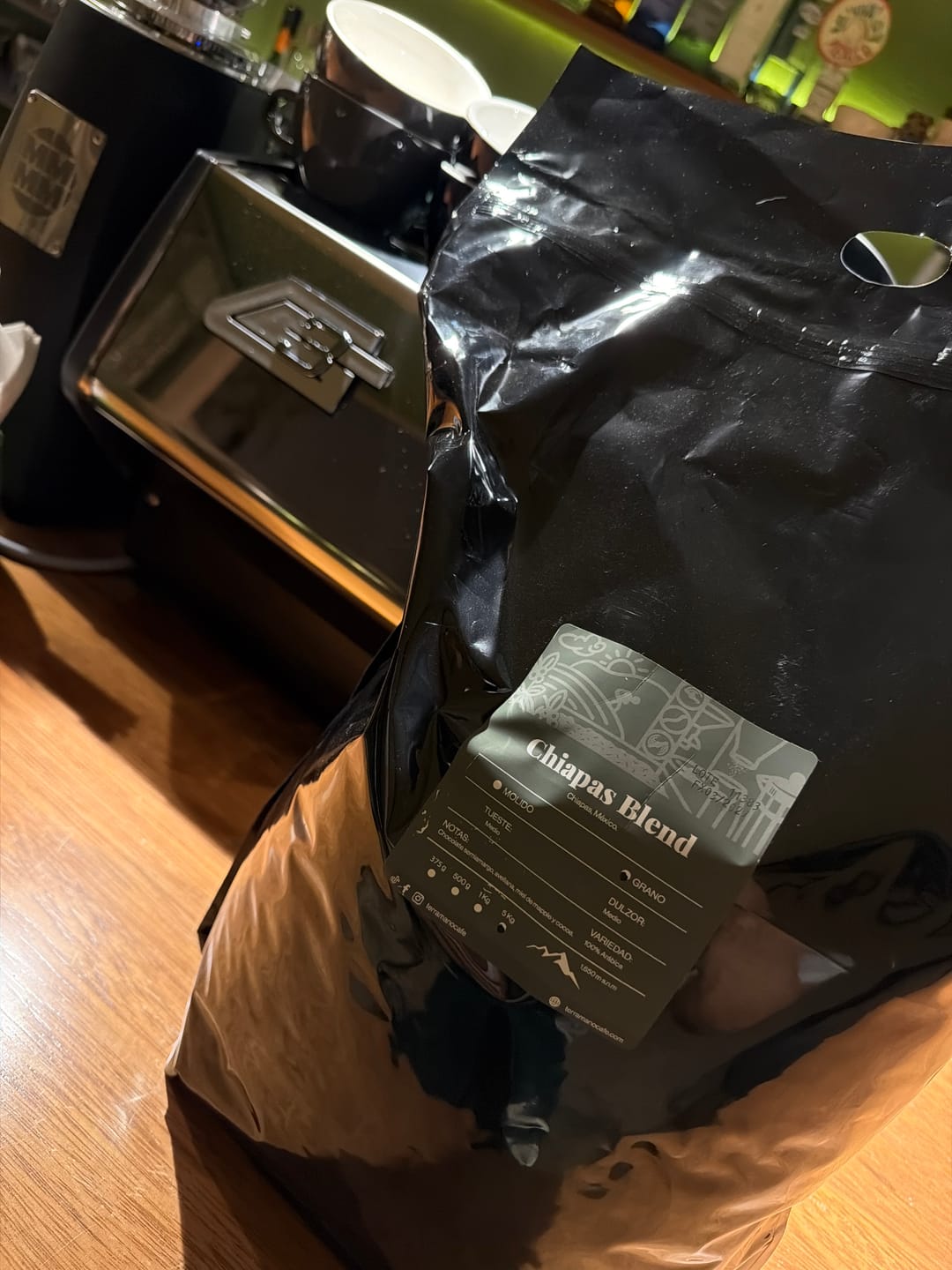 Customer photo review of Café Chiapas Blend 5Kg
