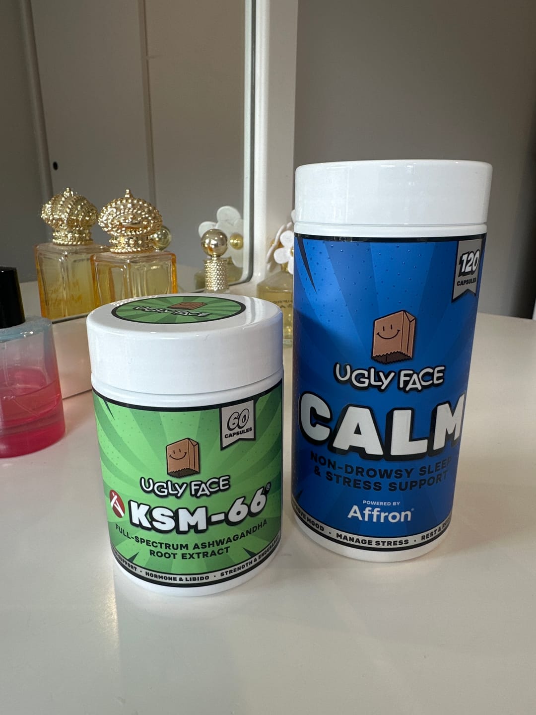Customer photo review of UGLYFACE® CALM