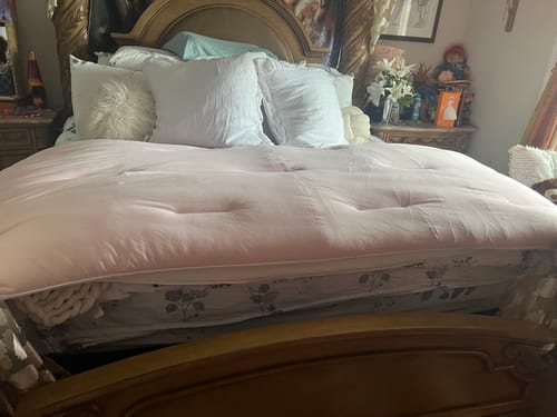 Customer photo review of CloudAlign™ Pillow
