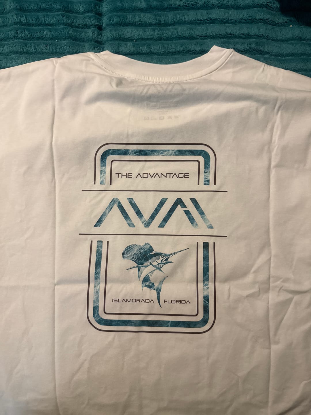 Customer photo review of Tuna Landscape Ultra Soft T-Shirt