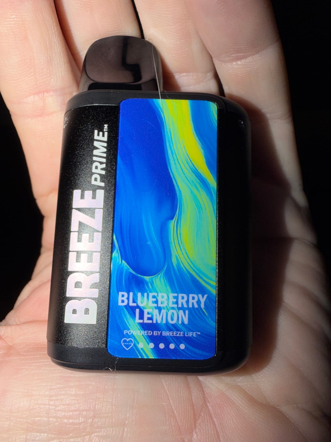 Customer photo review of Breeze Prime Edition Disposable Vape