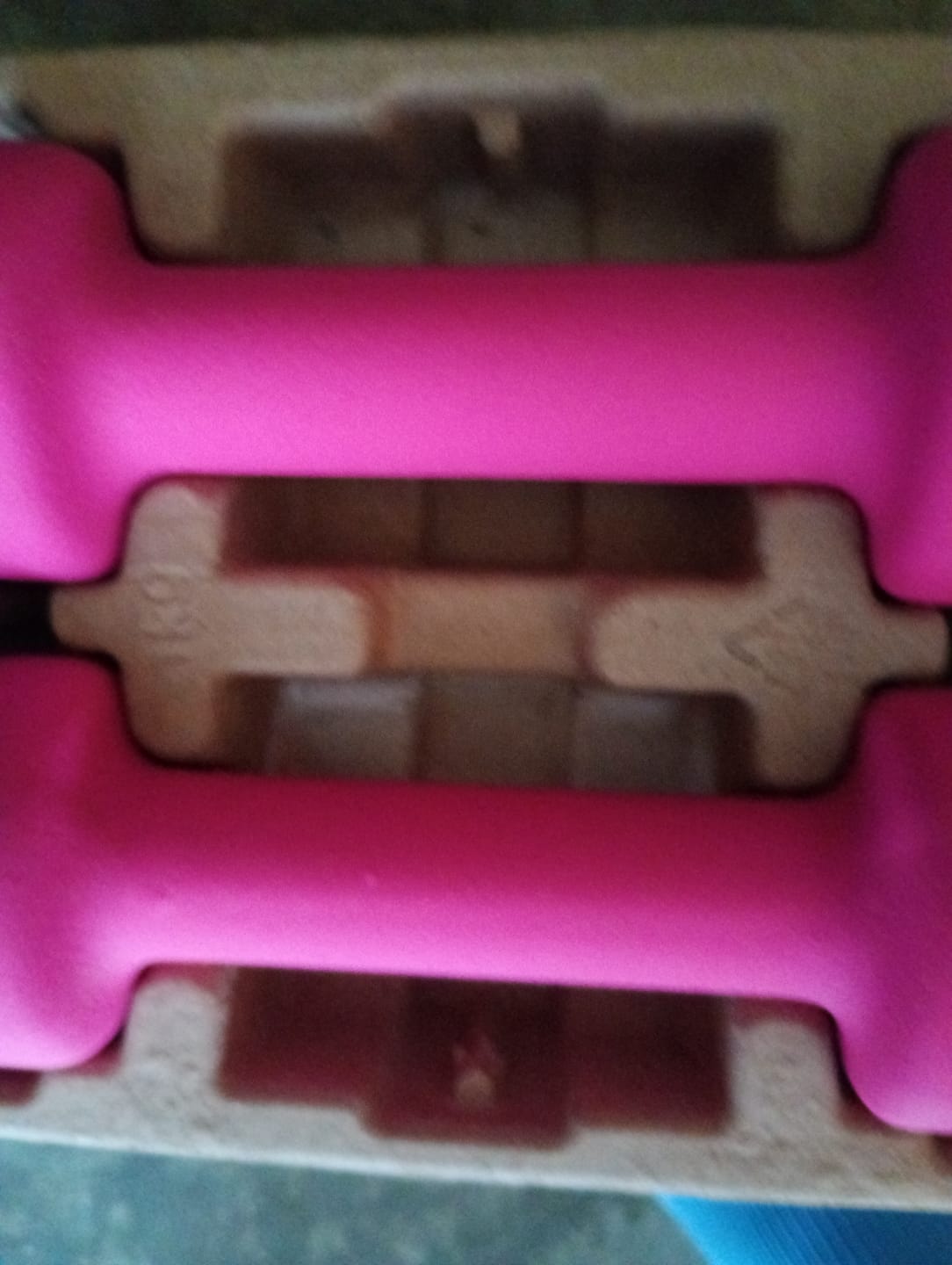 Customer photo review of Mancuernas de Neopreno (Par)