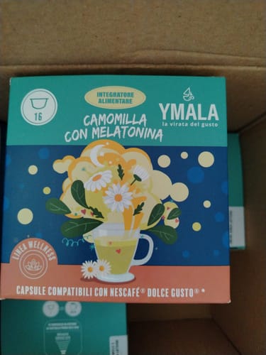 Customer photo review of 16 capsule Dolce Gusto®* Camomilla con melatonina