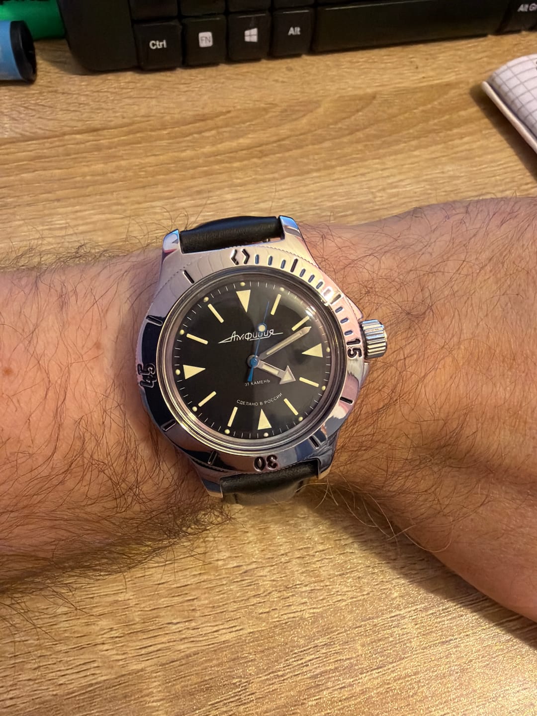 Customer photo review of Polywatch Polish Plastic - ¡Limpia rayas en cristal acrílico!