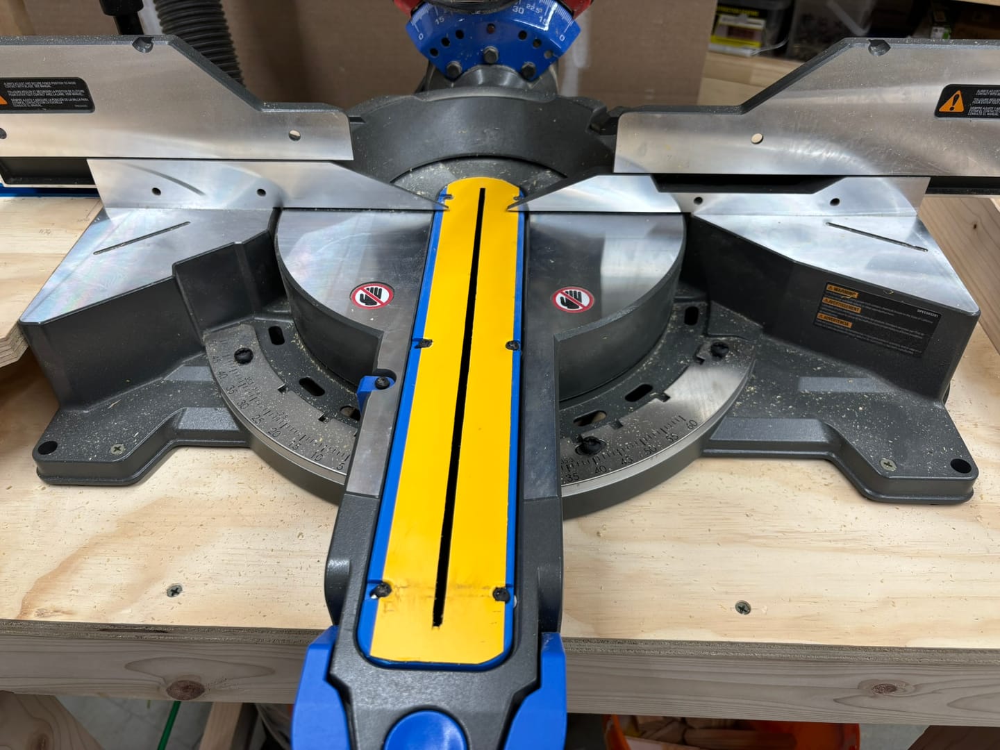 Customer photo review of Dust Collection Chute for Delta Cruzer Miter Saw