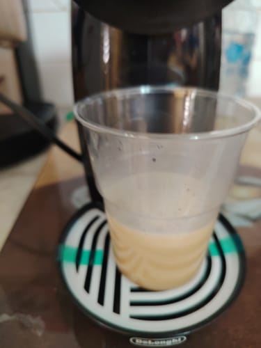 Customer photo review of 16 capsule Dolce Gusto®* Crème brûlée