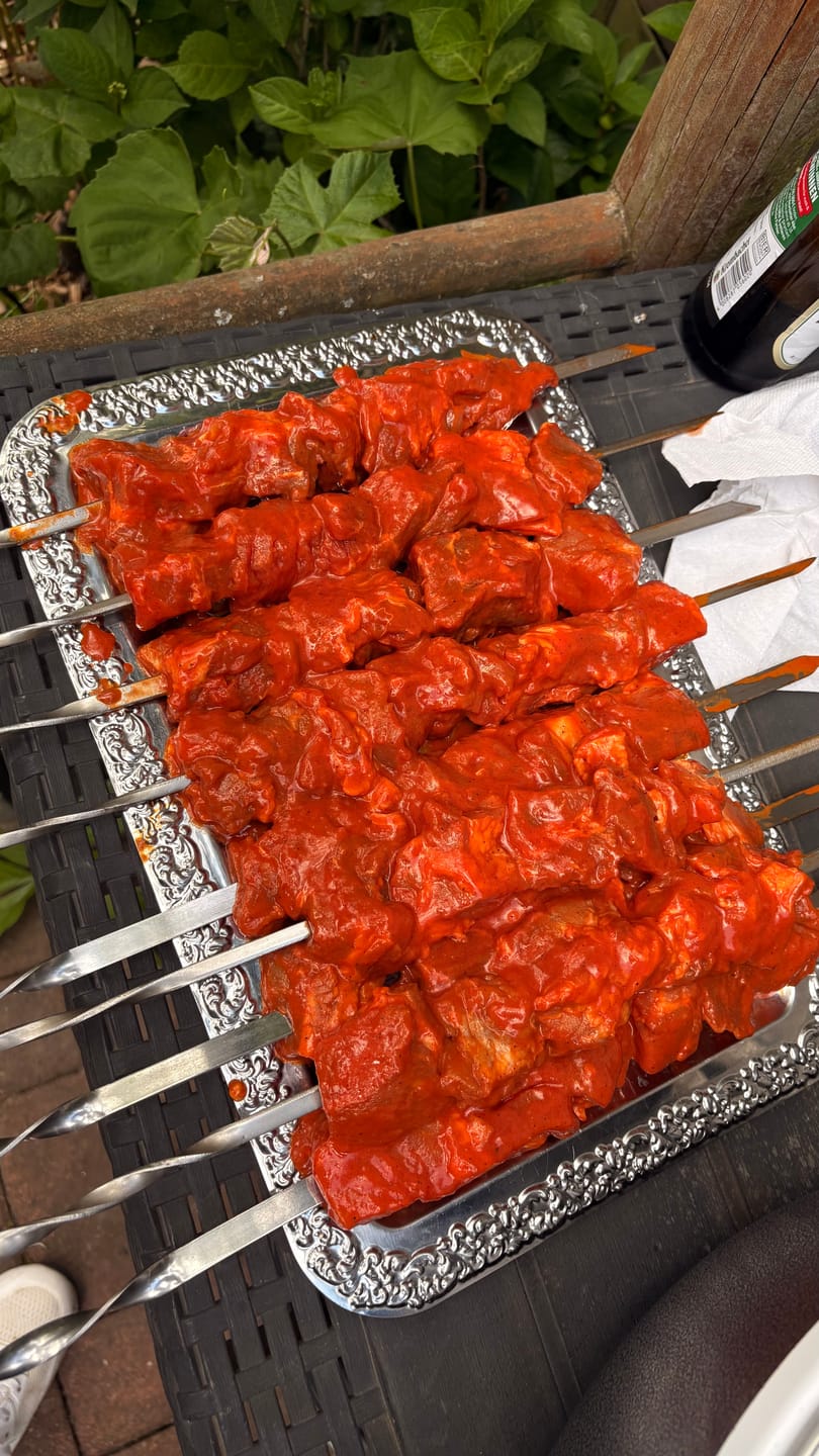 Customer photo review of Schweine-Schaschlik Tomate – fruchtige Würze aus Tomate & Paprika | mySchaschlik
