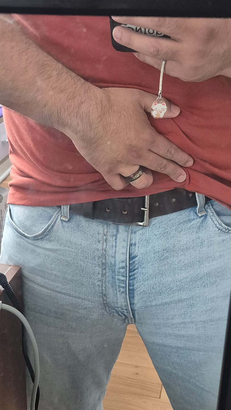 Customer photo review of The Long Haul Belt - Brown Classic 100% Full-Grain Leather Belt