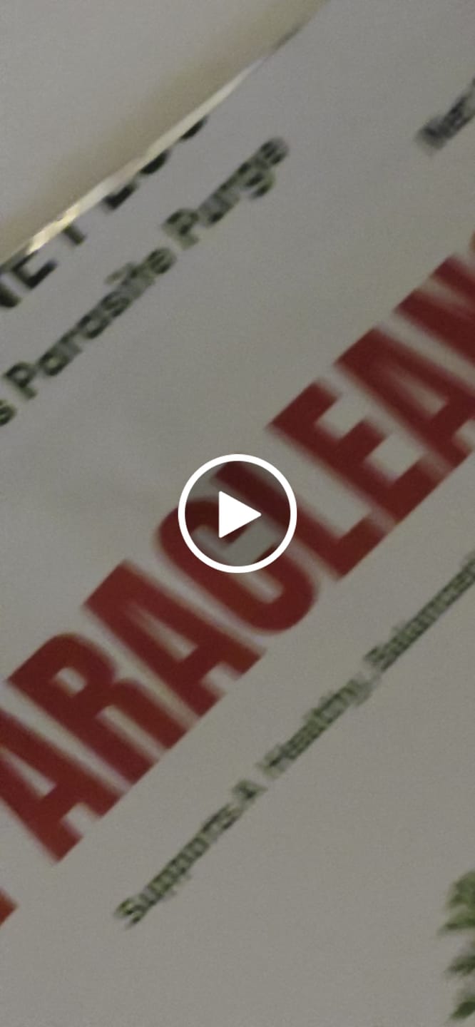 Customer video review of Paracleanse - Parasite Detox