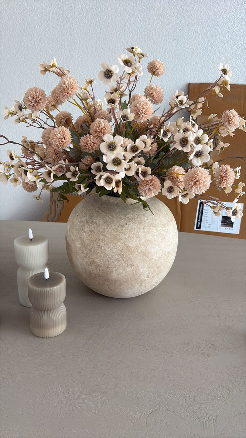 Customer photo review of Wax Arrangement - Crème