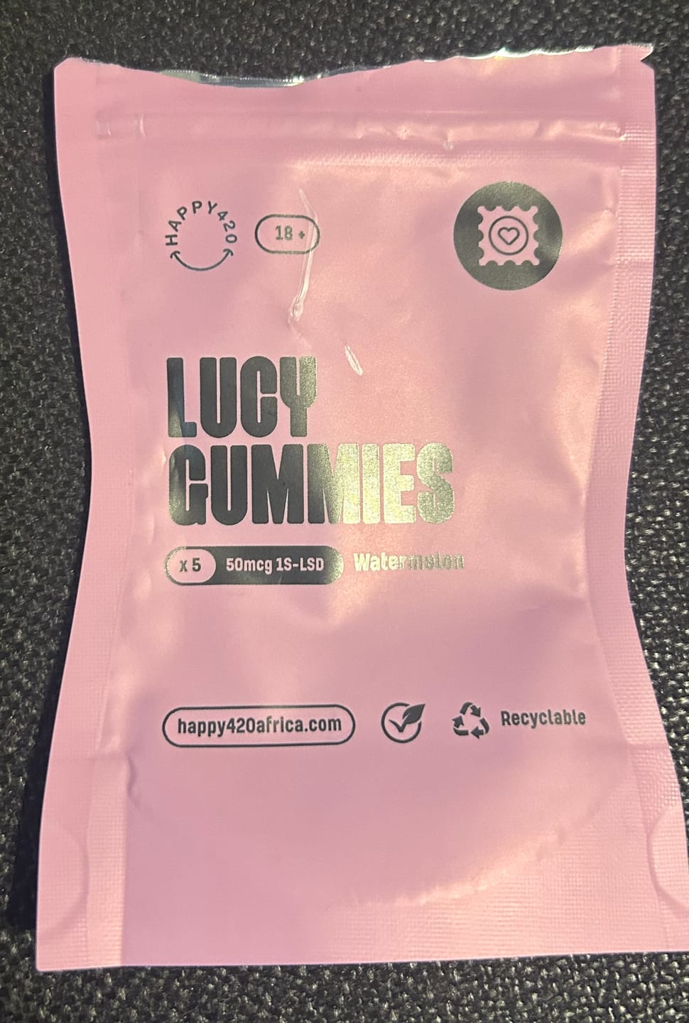 Customer photo review of Lucy Gummies - Watermelon