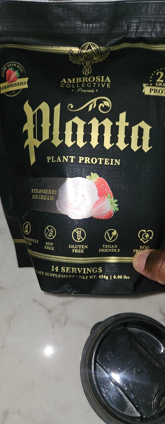 Customer photo review of Planta® - Premium Plant Protein (14 Servings)