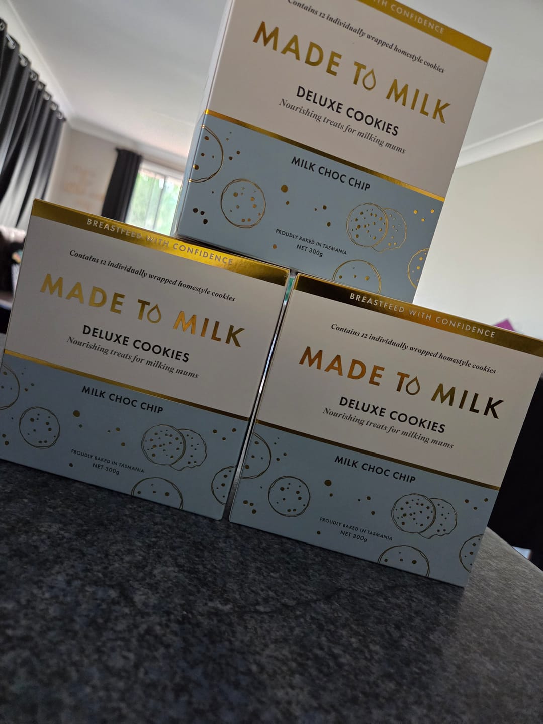 Customer photo review of Milk Choc Chip Packet Mix