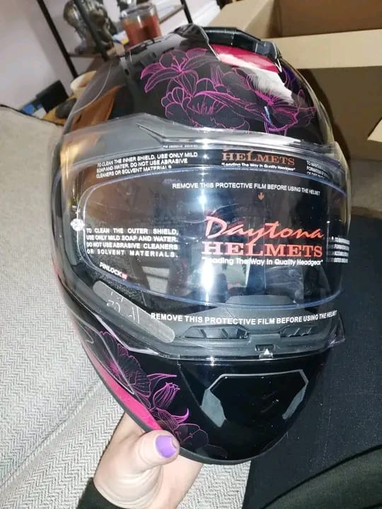 Customer photo review of D.O.T. & ECE Daytona Glide- W/ Flowers