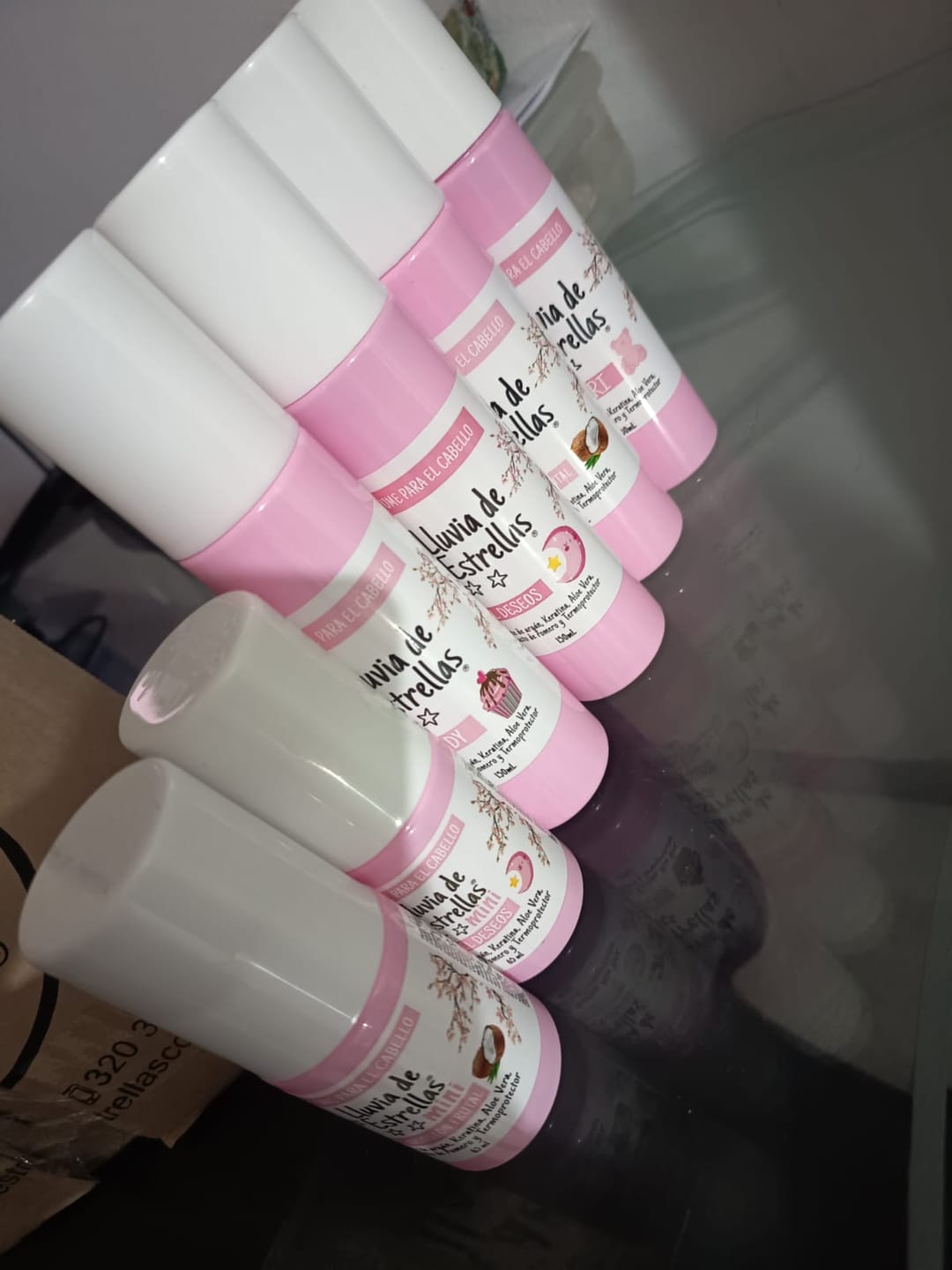 Customer photo review of PERFUME PARA EL CABELLO MIL DESEOS