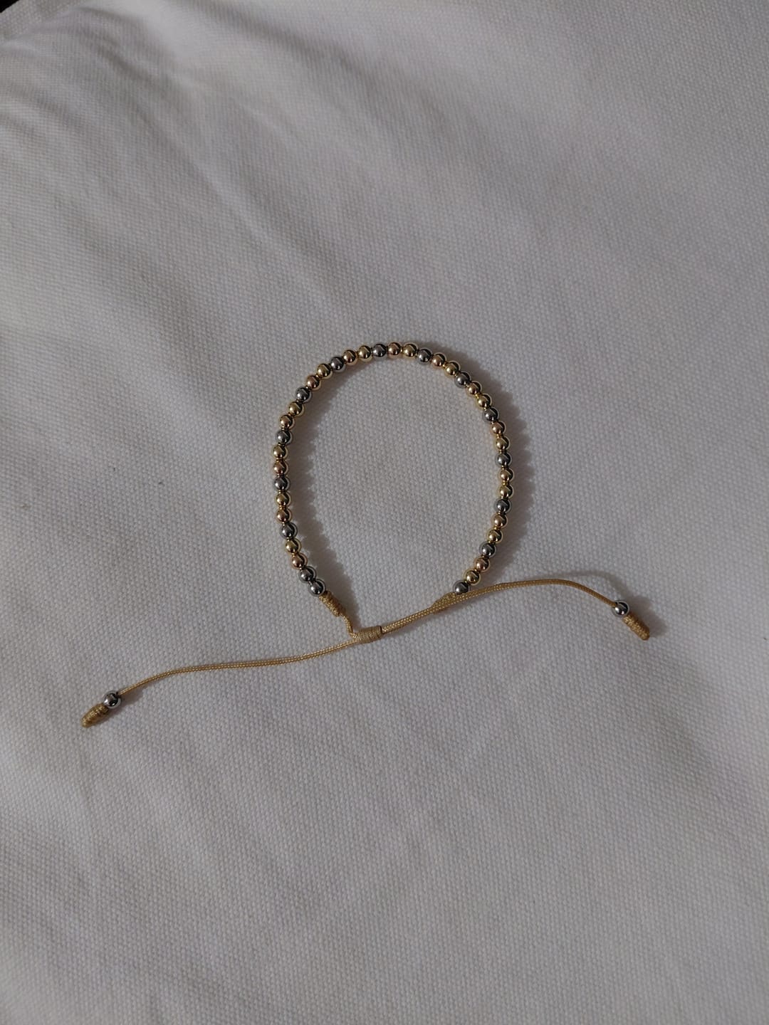 Customer photo review of Pulsera 3 Oros De Lujo