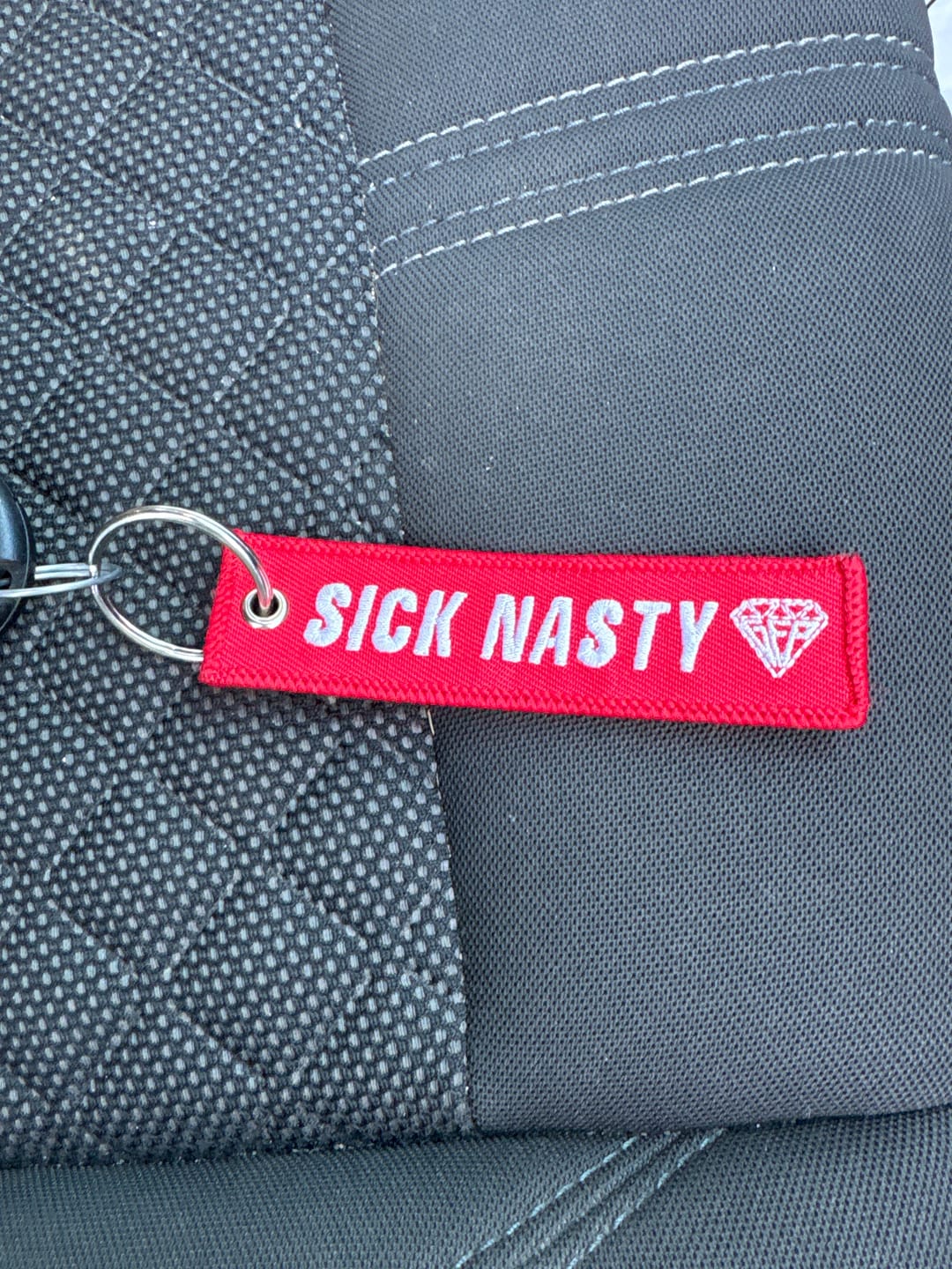 Customer photo review of SICK NASTY KEYTAG