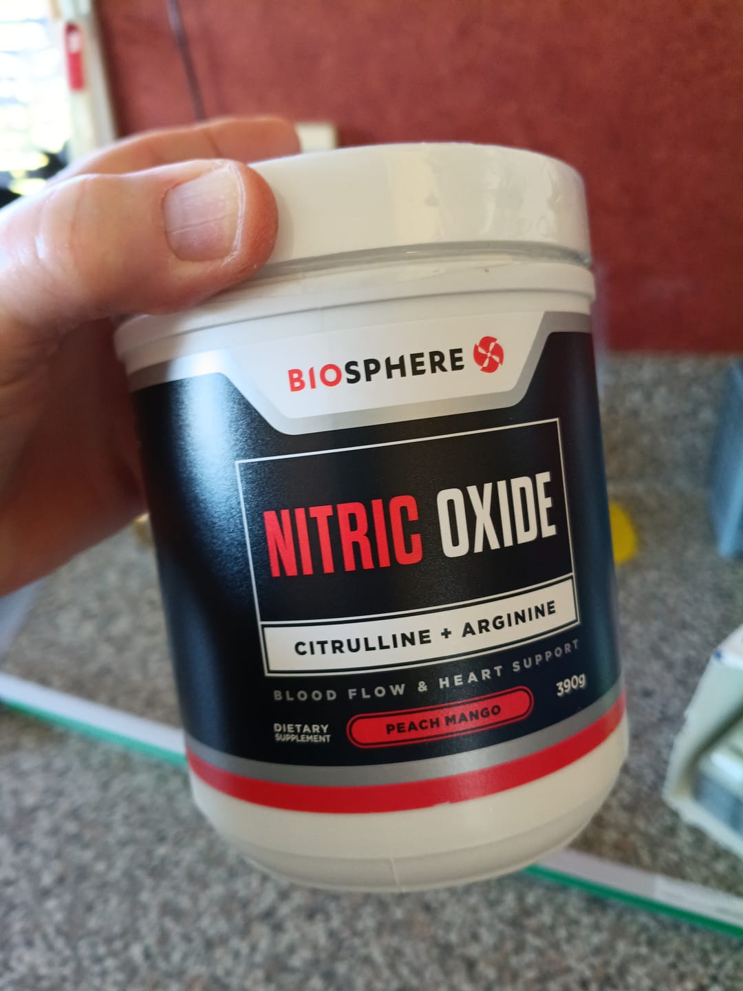 Customer photo review of Nitric Oxide
