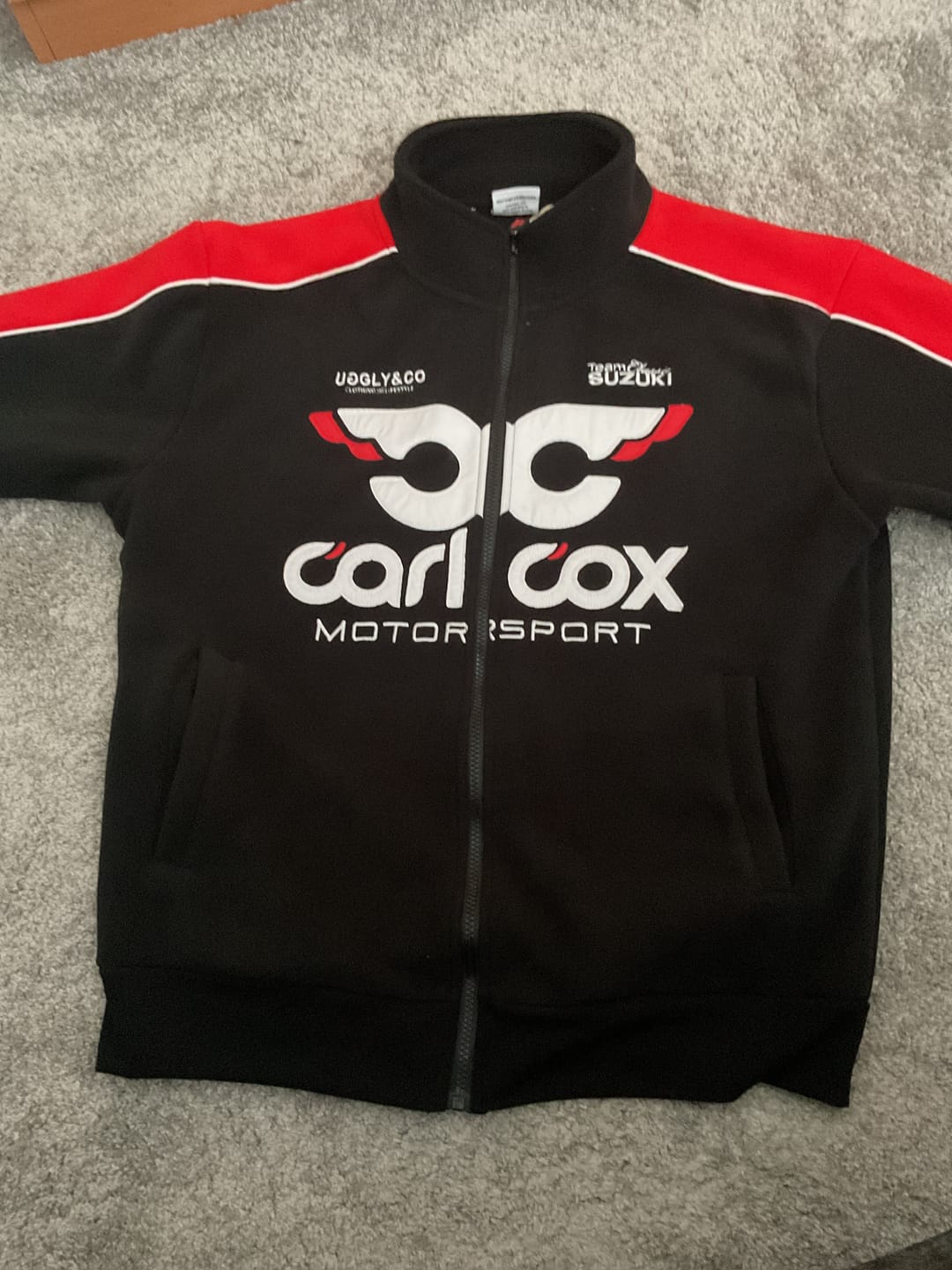 Customer photo review of Carl Cox Motorsport North West 200 Team T-Shirt