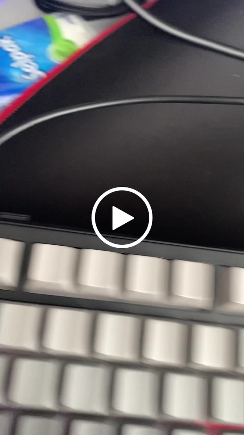 Customer video review of WEIKAV WK75 Mekanik Klavye